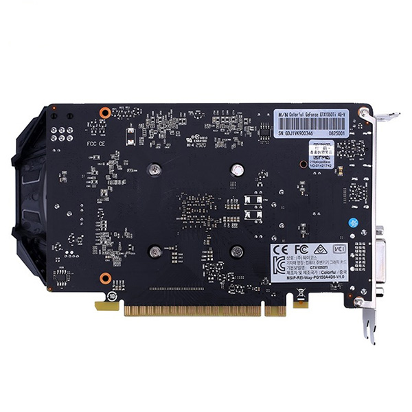 Cạc đồ họa Colorful GeForce GTX1050Ti 4G-V