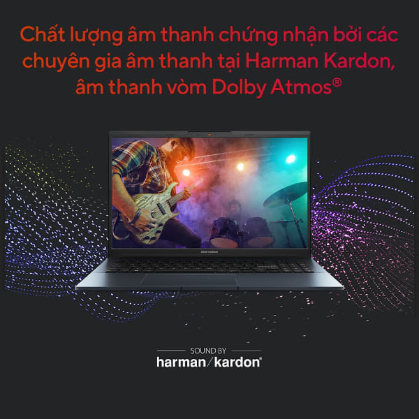 Laptop Asus Vivobook Pro 15 M6500RC-MA004W (Ryzen 7 6800H/ 16GB/ 512GB SSD/ Nvidia GeForce RTX 3050 4Gb GDDR6/ 15.6inch/ Windows 11 Home/ Silver/ Vỏ nhôm)
