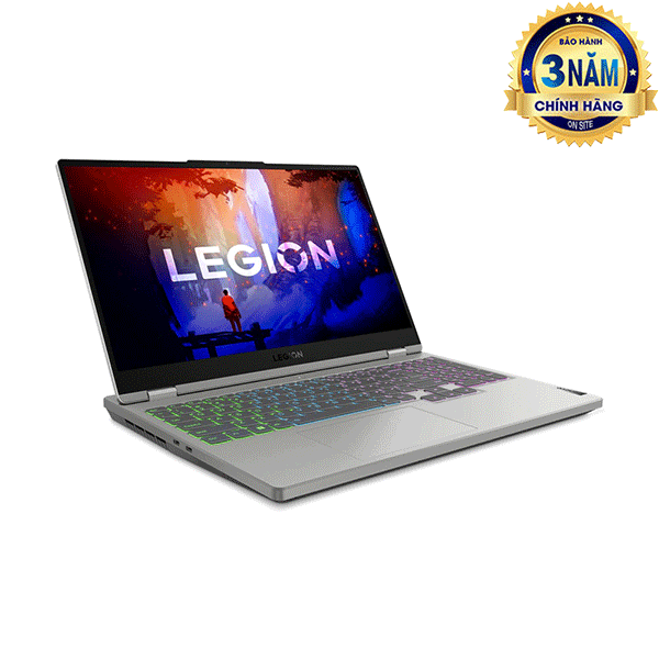 Laptop Lenovo Gaming Legion 5 15ARH7 82RE002WVN (Ryzen 5-6600H/2*8Gb/512Gb SSD/ 15.6" FHD - 165Hz/ RTX 3050Ti-6Gb/ Windows 11 home/Storm Grey/3Y)