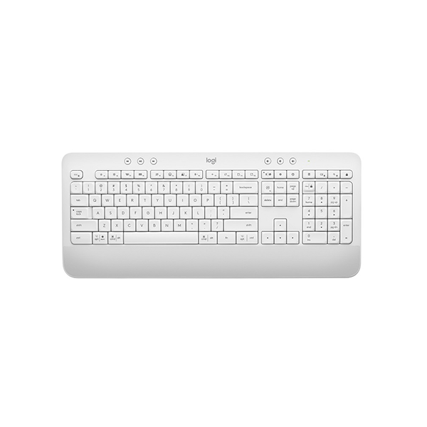 Bàn phím không dây Logitech K650 Signature Màu trắng ( Wireles, Bluetooth)