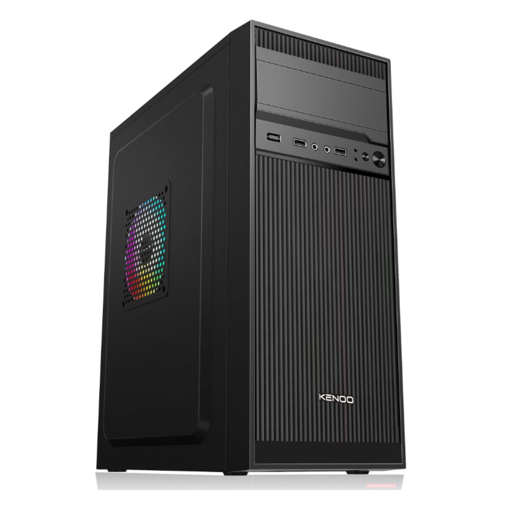 Vỏ máy tính KENOO 2815 (Mid Tower/ ATX/ Đen)