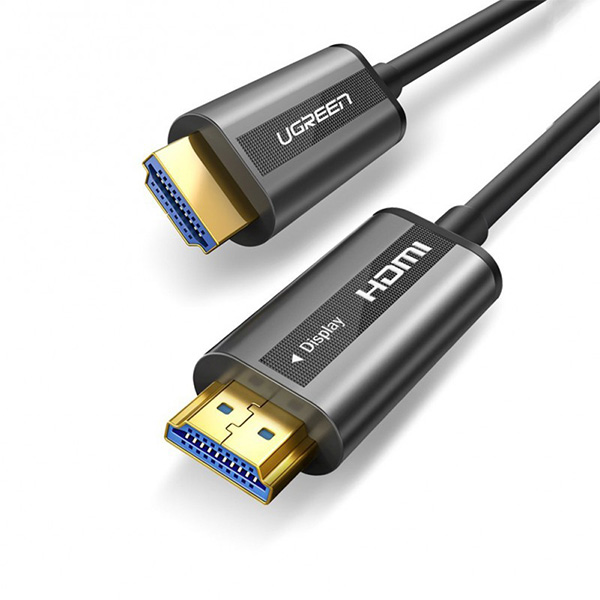 Cáp HDMI Ugreen 50717 10m hỗ trợ 4K/60Hz cao cấp (HDMI 2.0, sợi quang)
