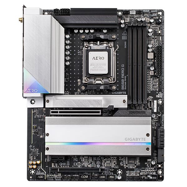 Mainboard Gigabyte B650 AERO G (AMD B650/ Socket AM5/ 4 khe ram/ DDR5/ 2.5 Gigabit LAN)