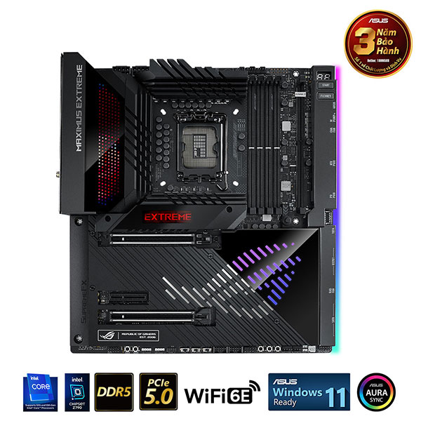 Mainboard Asus ROG MAXIMUS Z790 EXTREME (Intel Z790/ Socket 1700/ E-ATX/ 4 khe ram/ DDR5/ 2.5 Gigabit LAN)