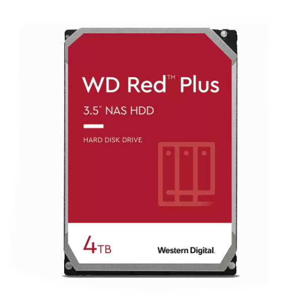 Ổ cứng Western Red Plus 4Tb WD40EFPX