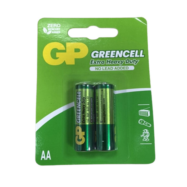 Pin tiểu Greencell AA GP15G-2U2 (Vỉ 2 viên)