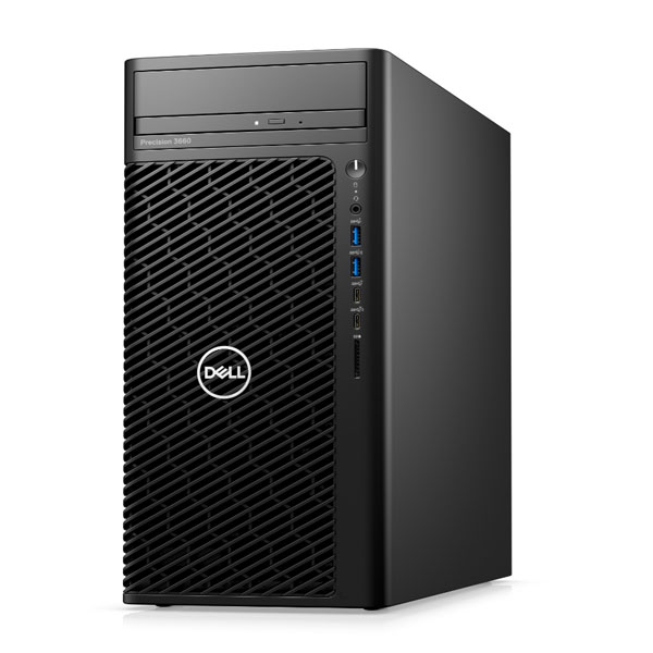 Máy tính trạm Dell Precision 3660 Tower 71000356 (Core i7-12700K/ 16GB (2x8GB) Ram/ 1TB HDD + 256GB SSD/ DVDRW/ Nvidia RTX A2000, 6GB/ Nguồn 1000W)