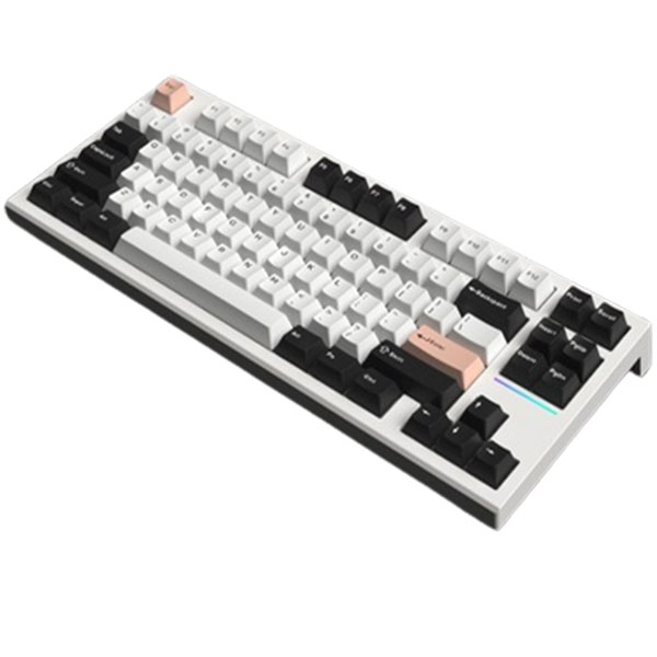 Bàn phím cơ FL-Esports FL750 White Olivia 3 Mode Gasket Mount Gateron Pro White switch