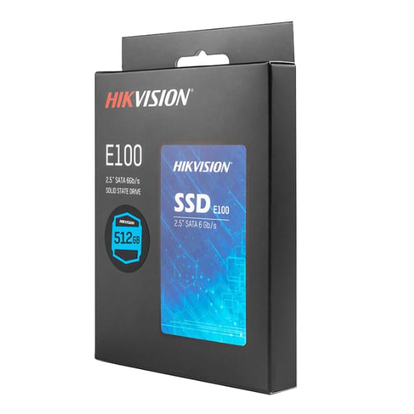 Ổ SSD Hikvision HS-SSD-E100 512GB (SATA3/ 2.5Inch/ 550MB/s/ 480MB/s)