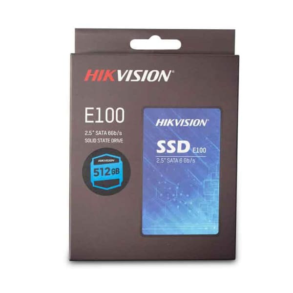 Ổ SSD Hikvision HS-SSD-E100 512GB (SATA3/ 2.5Inch/ 550MB/s/ 480MB/s)