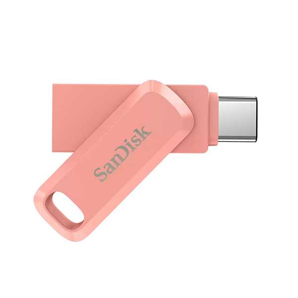 USB SanDisk SDDDC3 Ultra Dual Drive Go 64Gb USB Type-C và USB Type-A (Màu hồng đào)
