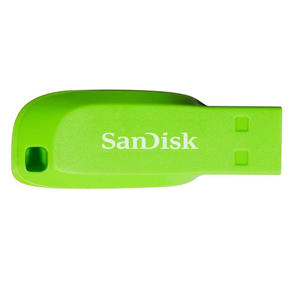 USB SanDisk CZ50 Cruzer Blade 32Gb USB2.0 (Màu xanh lá)