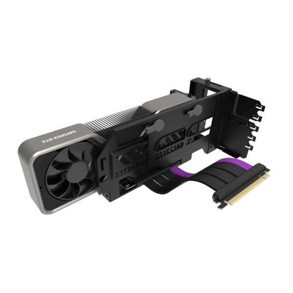 Bộ Dựng VGA Cooler Master Vertical GPU Holder Kit Ver 3 ( PCI 4.0 165mm) Black