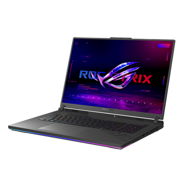 Laptop Asus Gaming ROG Strix SCAR 17 G733PZ-LL980W (R9 7945HX/ 32GB/ 1TB SSD/ RTX 4080 12GB/ 17.3 inch WQHD/ 240Hz/ Gun Metal/ Vỏ nhôm/ Balo/ Chuột)
