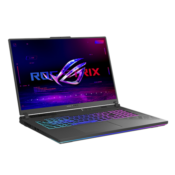 Laptop Asus Gaming ROG Strix SCAR 17 G733PZ-LL980W (R9 7945HX/ 32GB/ 1TB SSD/ RTX 4080 12GB/ 17.3 inch WQHD/ 240Hz/ Gun Metal/ Vỏ nhôm/ Balo/ Chuột)