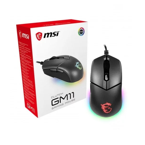 Chuột gaming MSI Clutch GM11 (Đen)