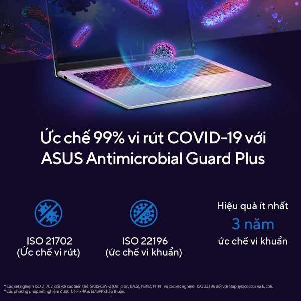 Laptop Asus Vivobook 15 X1504VA-NJ070W (Core i5 1335U/ 16GB/ 512GB SSD/ Intel Iris Xe Graphics/ 15.6inch Full HD/ Windows 11 Home/ Blue/ Vỏ nhựa)