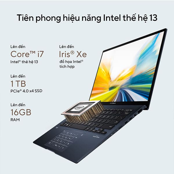 Máy tính xách tay Asus Zenbook OLED UX3402VA-KM085W