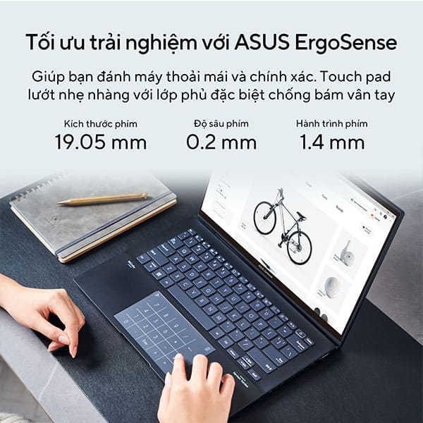 Máy tính xách tay Asus Zenbook OLED UX3402VA-KM085W