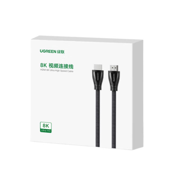 Cáp HDMI Ugreen 80401 1M chuẩn 2.1 hỗ trợ 8K/60Hz
