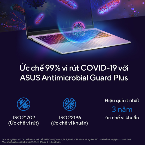 Laptop Asus Vivobook 15 X1504VA-NJ069W (i3 1315U/ 8GB/ 512GB SSD/15.6 inch FHD/Win11/ Silver)