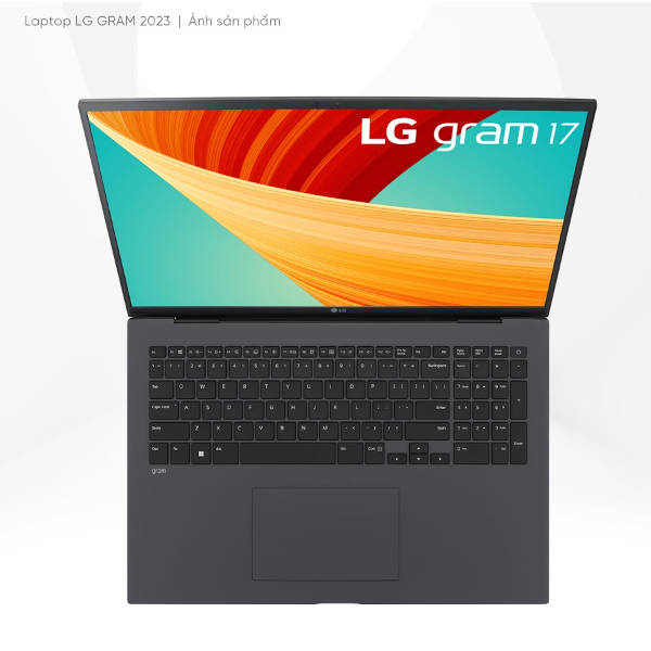 Laptop LG Gram 17ZD90R-G.AX73A5 (i7 1360P/ 16GB/ 256GB SSD/17 inch WQXGA/Grey)
