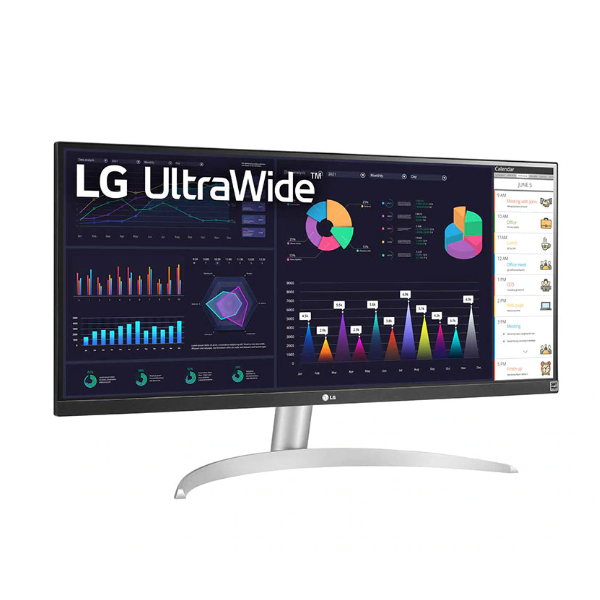 Màn hình ultrawide LG 29WQ600-W Trắng (29.0Inch/ WFHD (2560x1080)/ 5ms/ 100HZ/ IPS/ Tích hợp Loa/ USB Type-C)
