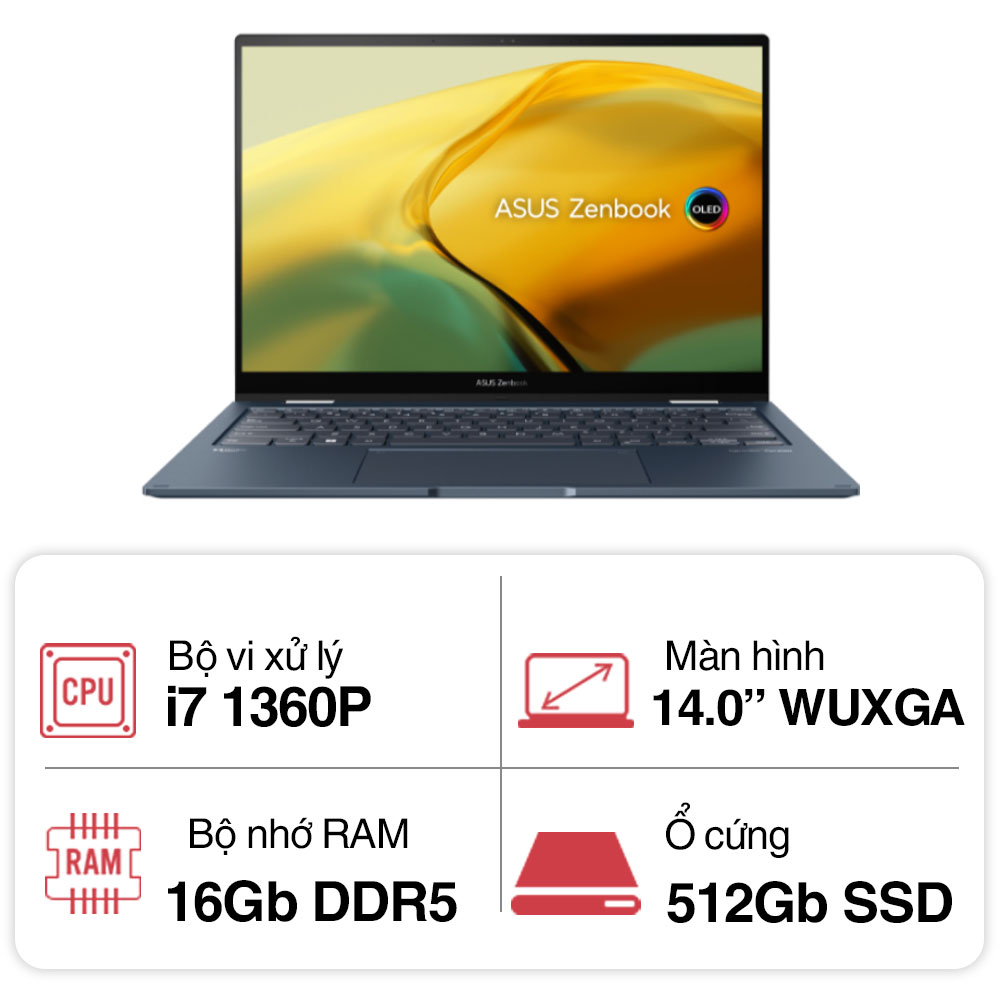 Laptop Asus Zenbook Flip Up3404va Kn039w Chính Hãng GiÁ RẺ QuÁ 7981