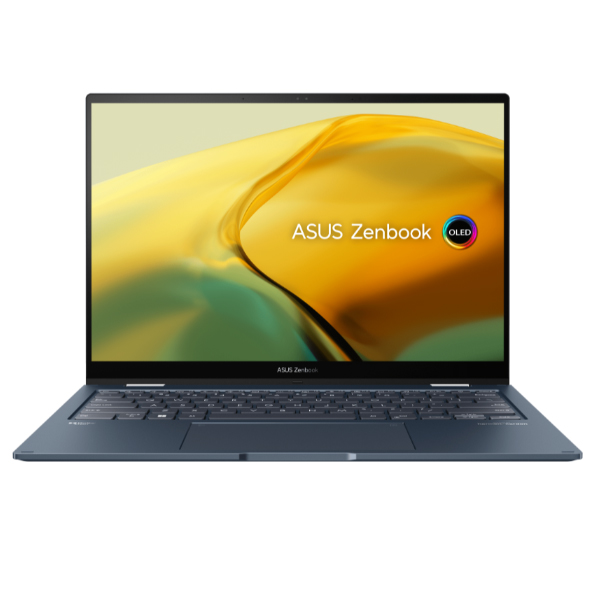 Laptop Asus Zenbook UX3402VA-KM068W (Core i7 1360P/ 16GB/ 512GB SSD/ Intel Iris Xe Graphics/ 14.0inch WQXGA/ Windows 11 Home/ Blue/ Vỏ nhôm/ Túi Sleeve/ USB-A to RJ45)