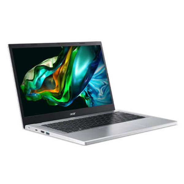 Laptop Acer Aspire A314 36M 391A NX.KDMSV.002 (Core i3 N305/ 8GB/ 512GB SSD/ Intel UHD Graphics/ 14.0inch Full HD/ Windows 11 Home/ Silver/ Nhôm/ 1 Year)