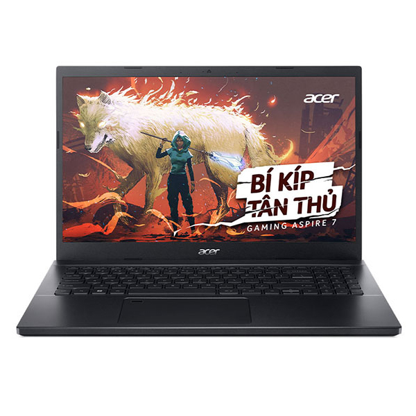 Laptop Acer Aspire A715 76 57CY NH.QGESV.004 (Core i5 12450H/ 8GB/ 512GB SSD/ Intel UHD Graphics/ 15.6inch Full HD/ Windows 11 Home/ Black/ 1 Year)