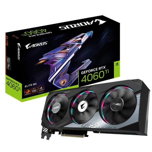 Card đồ họa Gigabyte AORUS RTX 4060 TI ELITE 8G 