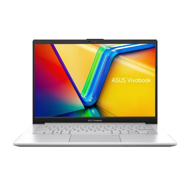 Laptop Asus Vivobook Go 14 E1404FA-NK177W (Ryzen 5 7520U/ 16GB/ 512GB SSD/ AMD Radeon Graphics/ 14.0inch Full HD/ Windows 11 Home/ Bạc/ Vỏ nhựa)