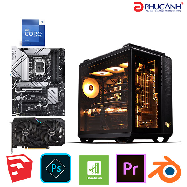 Máy trạm Workstation PAWS CSM -13700K/Z790/32G/RTX3050