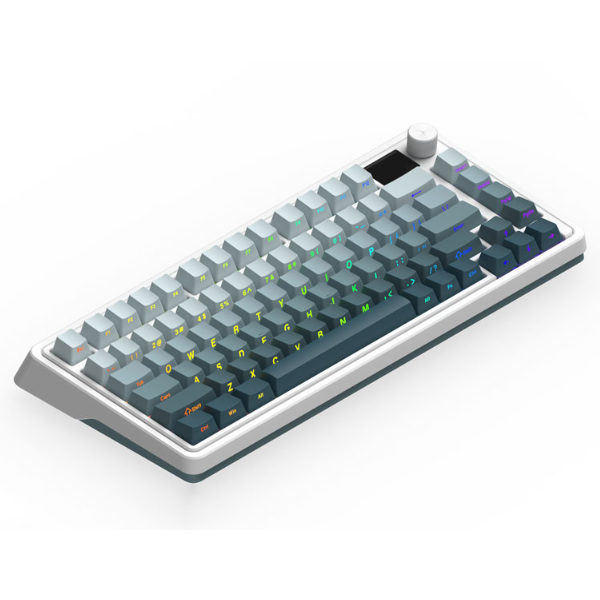 Bàn phím cơ FL-Esports CMK75 OEM keycap Ultramarine(Gradient Blue)  Kailh New BOX Marshmallow Switch