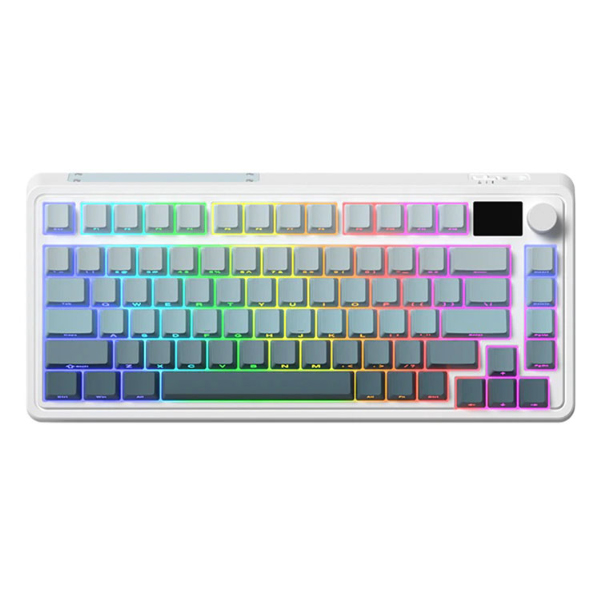Bàn phím cơ FL-Esports CMK75 OEM keycap Ultramarine(Gradient Blue)  Kailh New BOX Marshmallow Switch