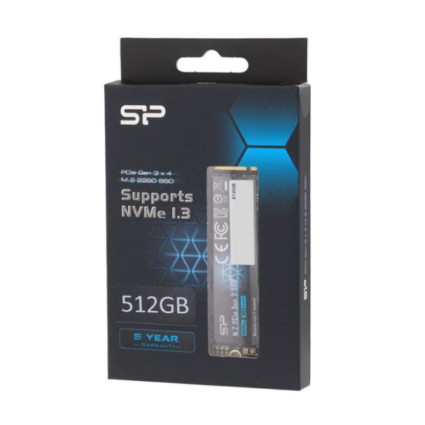 Ổ SSD Silicon SP512GBP34A60M28 A60 512G