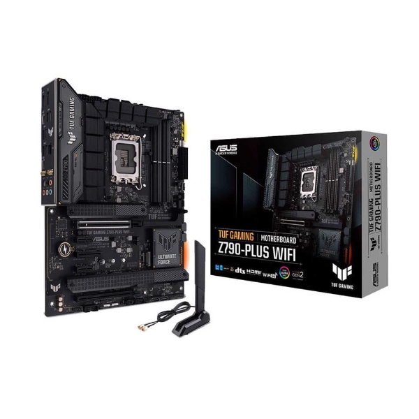 Mainboard Asus TUF Gaming Z790-PLUS WIFI (Intel Z790/ Socket 1700/ ATX/ 4 khe ram/ DDR5/ 2.5 Gigabit LAN)