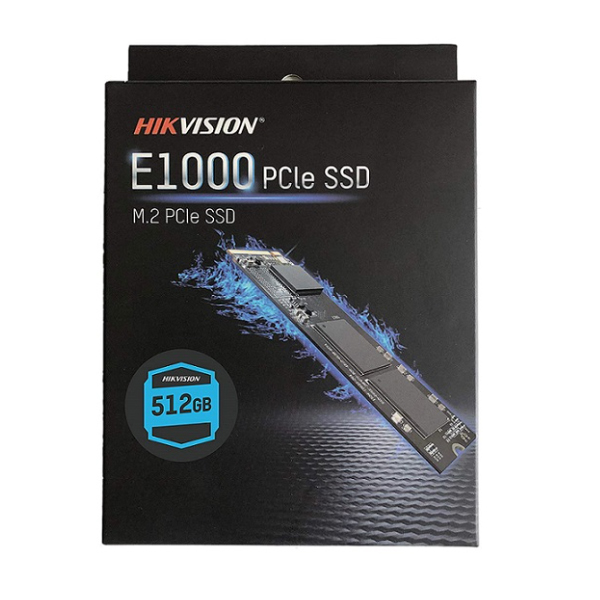 Ổ SSD Hikvision 512GB HS-SSD-E1000 (NVMe PCIe/ Gen3x4 M2.2280/ 2000MB/s/ 1610MB/s)