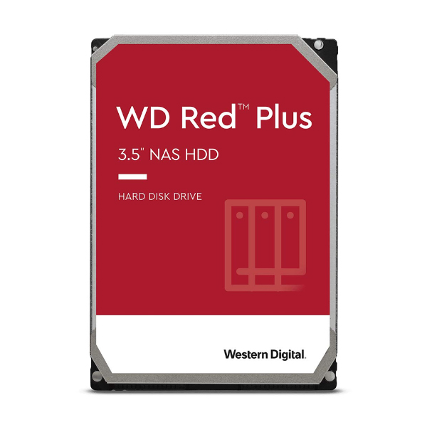 Ổ cứng Western Digital Red Plus 6TB WD60EFPX (3.5Inch/ 5400rpm/ 256MB/ SATA3/ Ổ NAS)