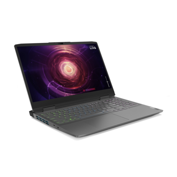 Laptop Lenovo LOQ Gaming 15APH8 (Ryzen 7 7840HS/ 16GB/ 512GB SSD/ Nvidia GeForce RTX 4050 6GB GDDR6/ 15.6inch Full HD/ Windows 11 Home/ Storm Grey/ PC + ABS (Top), PC + ABS (Bottom)/ 2 Year)