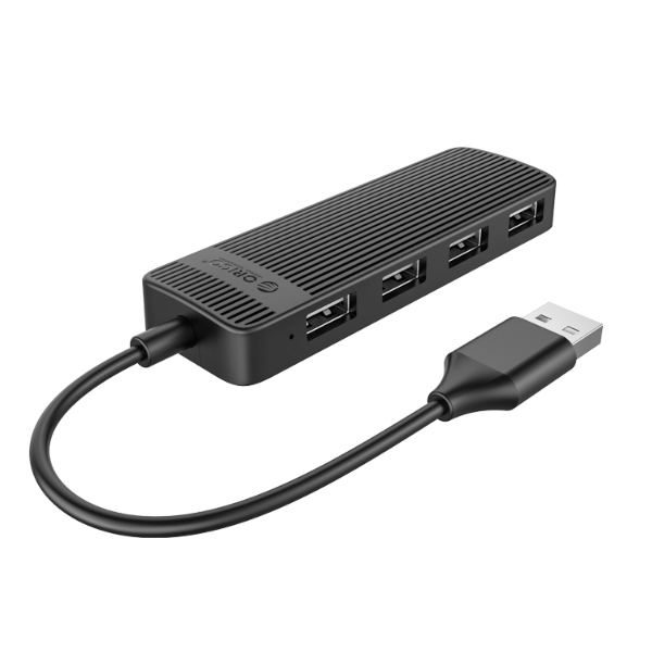 Bộ chia USB 1 ra 4 Orico FL02-BK USB 2.0 Màu đen