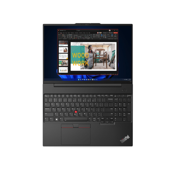 Laptop Lenovo ThinkPad E16 GEN 1 (i5 1335U/ 16GB/ 512GB SSD/16 inch WUXGA/NoOS/ Black/ Vỏ nhôm/2Y)