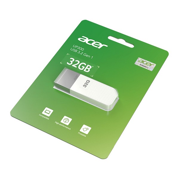 USB Acer UP300 32GB USB 3.2 Màu trắng