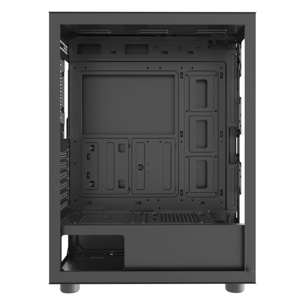 Vỏ máy tính KENOO ESPORT EM700- 3F - Mầu Đen - (Size E-ATX)