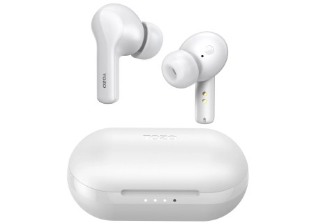 Tai nghe không dây nhét tai Bluetooth True Wireless Tozo Agile Pods - Màu trắng