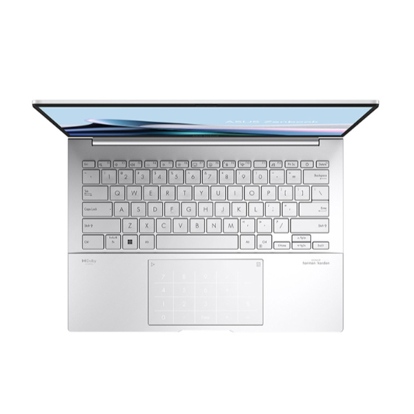 Laptop Asus Zenbook 14 OLED UX3405MA PP588W (Ultra 5 125H 1.2GHz/ 16GB/ 512GB SSD/ Intel Arc Graphics/ 14.0inch 3K/ Windows 11 Home/ Bạc)