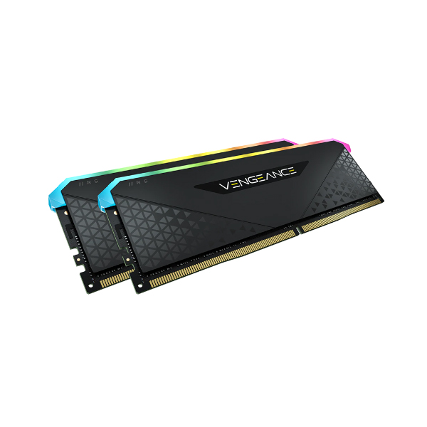 Ram desktop Corsair Vengeance RS RGB 32GB (2x16GB) DDR5 bus 5600MHz Black (CMH32GX5M2B5600C40K)