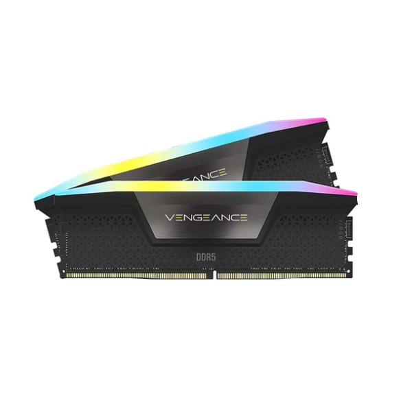 Ram desktop Corsair Vengeance RGB 64GB (2x32GB) DDR5 5600Mhz (CMH64GX5M2B5600C40)