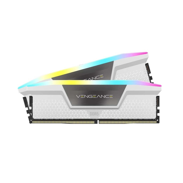Ram desktop Corsair Vengeance RGB 64GB (2x32GB) DDR5 5600Mhz (CMH64GX5M2B5600C40W)